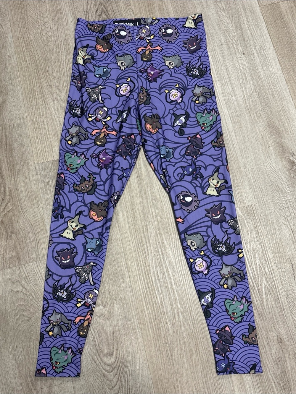 BlackMilk Ghost-type High Waisted Toasties Leggings Pokemon Size L Large